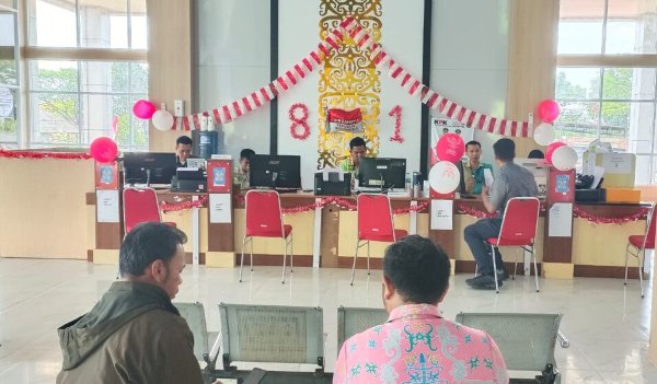 0608.Kapuas Masuk Empat Besar Kinerja PTSP di Kalteng, Nilainya Tembus Kategori Sangat Baik