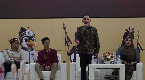 1308.Wabup Murung Raya Motivasi Mahasiswa Baru UIN Palangka Raya