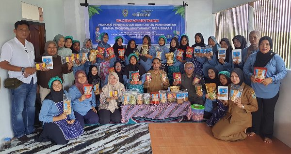 1408.Srikandi Tanjung Rangas Produksi 12 Olahan Ikan, Pesanan Mulai Berdatangan