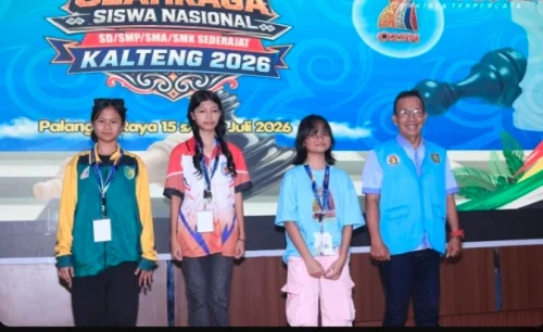 1807.Borong Tiga Medali O2SN Kalteng, Atlet Catur Murung Raya Tembus Nasional