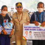 2009.Gubernur Kalteng Kawal Penyaluran Bantuan Karhutla di Kalampangan