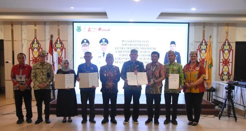 2409.Pemkab Kapuas dan BPS Teken Kerja Sama Satu Data Inflasi