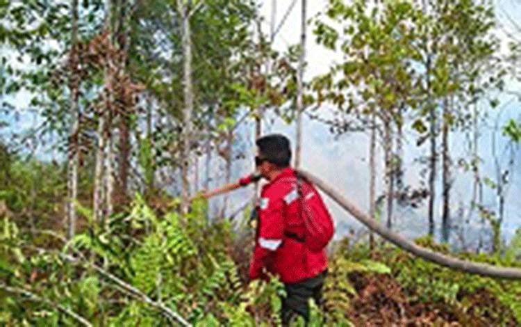 0610.Ribuan Warga Barito Timur Terdampak ISPA Akibat Kabut Asap Karhutla