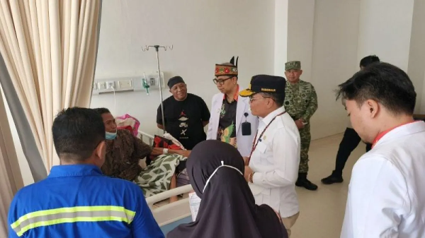 1010.Gubernur Kalteng Minta RSUD Hanau Utamakan Pelayanan Pasien