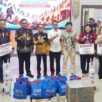 1010.OJK dan BI Salurkan Bantuan Karhutla di Palangka Raya